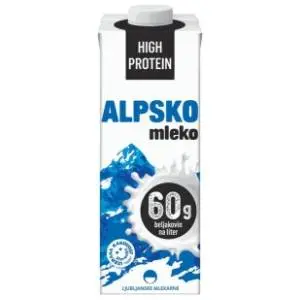 Dugotrajno mleko ALPSKO Protein 1l slide slika