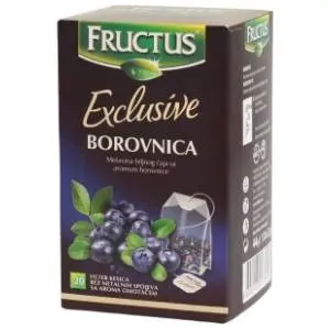 FRUCTUS čaj borovnica exclusive 44g slide slika