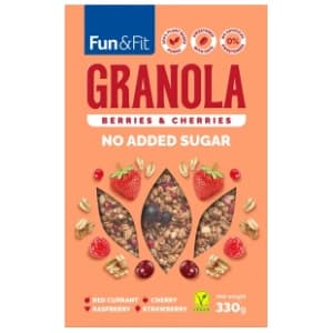 FUN & FIT granola crveno voće 330g
