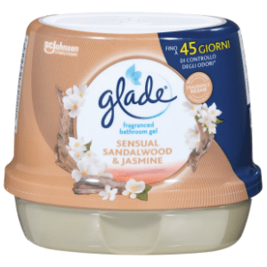 GLADE gel osveživač sandalwood & jasmine 180g slide slika