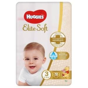 HUGGIES pelene Elite soft 3 72kom slide slika
