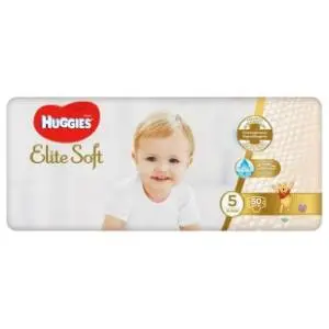 HUGGIES pelene Elite Soft mega 5 50kom slide slika