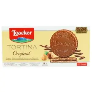 Keks LOACKER Tortina original 126g slide slika