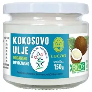 Kokosovo ulje LUČAR organsko 150g slide slika