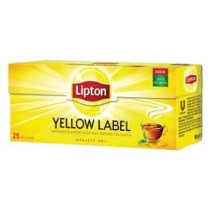 LIPTON crni čaj yellow label 50g slide slika