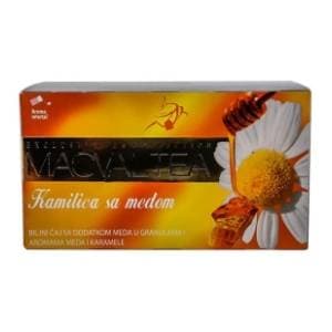 MACVAL čaj kamilica sa medom 25g slide slika