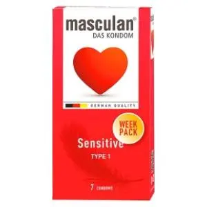MASCULAN kondomi tip1 sensitive 7kom slide slika