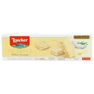 Napolitanka LOACKER bele kokos 100g slide slika