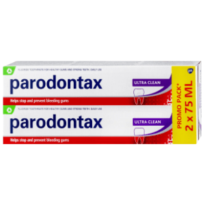 Pasta PARODONTAX ultra clean 2x75ml