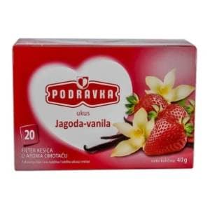 PODRAVKA čaj jagoda i vanila 40g slide slika