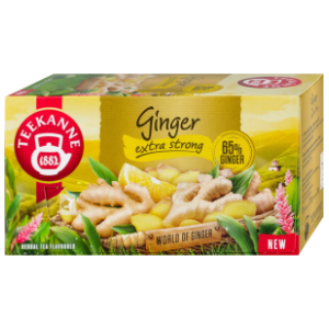 TEEKANNE ginger extra strong 35g slide slika