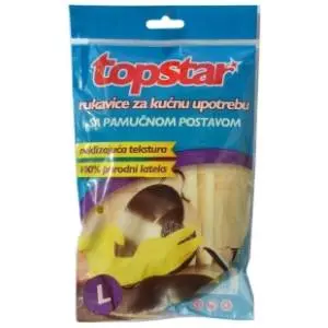TOP STAR gumene rukavice L 1kom slide slika
