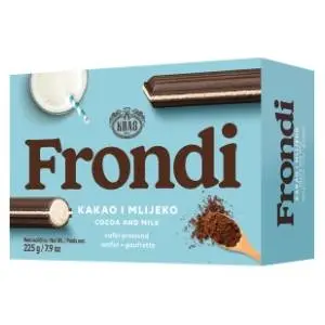 Vafl FRONDI kakao mleko 225g slide slika
