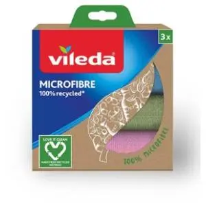 VILEDA mikrofiber krpe 100% recycled material 3kom slide slika