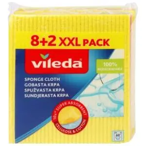 VILEDA sunđeraste krpe 8+2kom gratis XXL slide slika