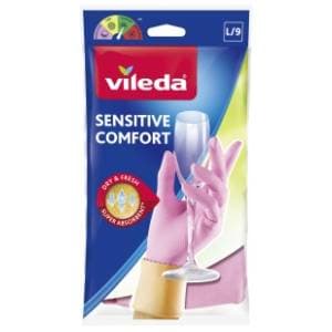 VILEDA rukavice sensitive L slide slika