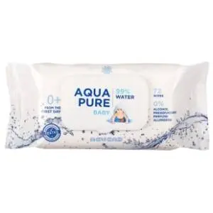 Vlažne maramice NEVENA aqua pure 72kom slide slika