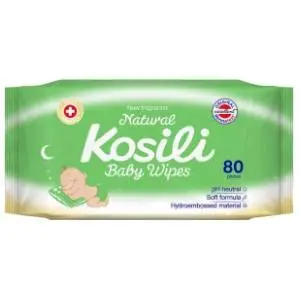 Vlažne maramice KOSILI All natural 80kom slide slika