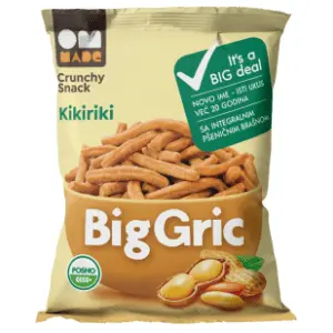 BIG GRIC grisine kikiriki 70g slide slika