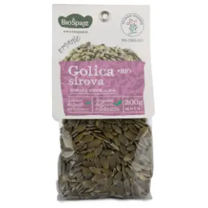 BIO ŠPAJZ golica sirova organska 200g slide slika