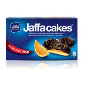Biskvit JAFFA Cakes pomorandža 300g