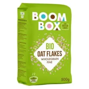 Ovsene pahuljice BOOM BOX bio 500g slide slika