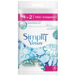 Brijač GILLETTE Simply Venus 2 4+2 gratis slide slika