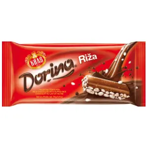 Čokolada KRAŠ Dorina riža 75g slide slika
