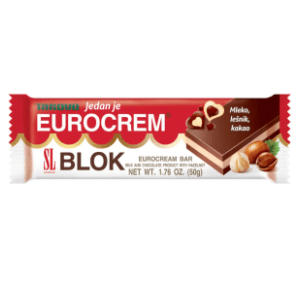 Čokolada SWISSLION Eurocrem blok 50g