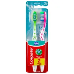 COLGATE Max white četkica za zube 1+1 gratis slide slika