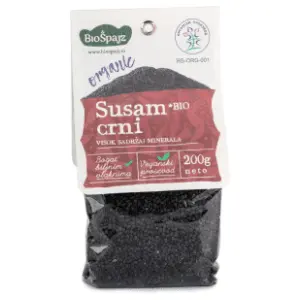 Crni susam BIO ŠPAJZ organski 200g slide slika