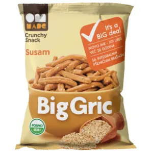 BIG GRIC grisine susam 70g slide slika