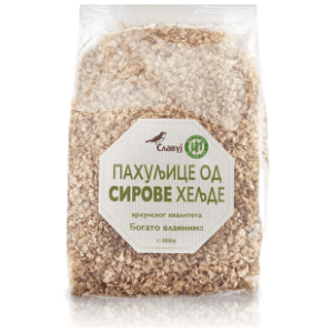 Heljdine pahuljice SLAVUJ sirove bez glutena 300g slide slika