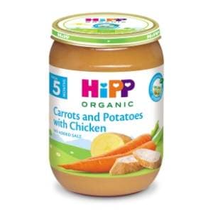 HIPP kašica šargarepa i krompir sa piletinom 190g slide slika