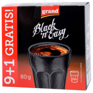 Instant kafa GRAND black'n'easy 8g 9+1 gratis
