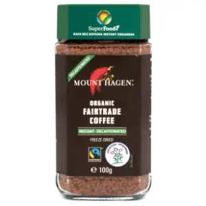 SUPERFOOD Instant kafa organska bez kofeina 100g slide slika