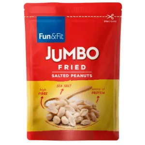 Kikiriki FUN&FIT Jumbo oljušteni prženi slani 180g slide slika