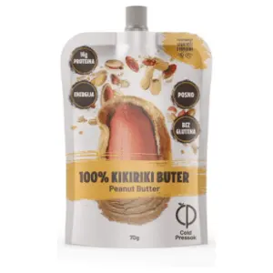 Kikiriki puter dojpak COLD PRESSOK 70g slide slika