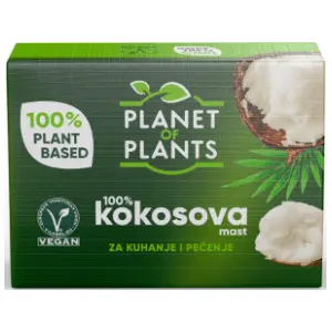 Kokosova mast PLANET OF PLANTS 250g slide slika