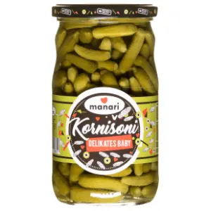 Kornišni MANARI delikates 680g slide slika