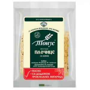 TONUS Lanene pločice beskvasne 120g slide slika