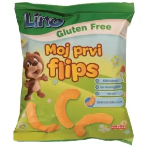 LINO moj prvi flips za decu kukuruz 25g slide slika
