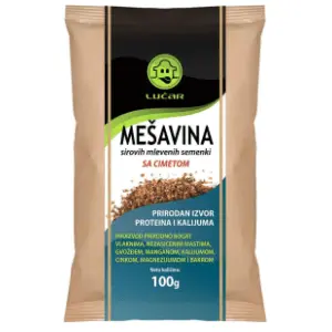 LUČAR mešavina sirovih semenki sa cimetom 100g slide slika