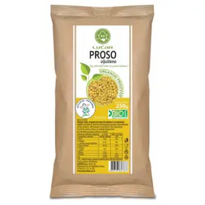 LUČAR proso oljušteni organski 250g slide slika