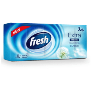 Papirne maramice FRESH extra 10kom slide slika