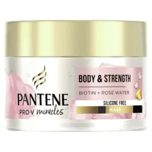 PANTENE Body & strenght Rose miracles maska za kosu 160ml slide slika