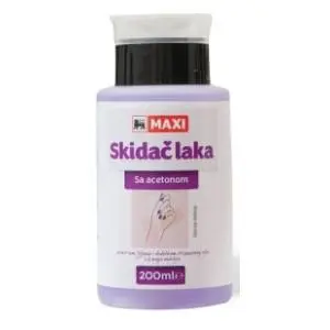 MAXI skidač laka sa acetonom 200ml slide slika
