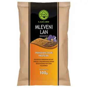 Mleveni lan LUČAR 100g slide slika