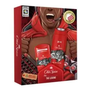 OLD SPICE set Wolfthorn (dezodorans, gel za tuširanje i karte) slide slika