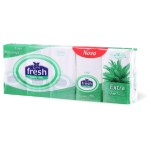 Papirne maramice FRESH family care aloe vera 10kom slide slika